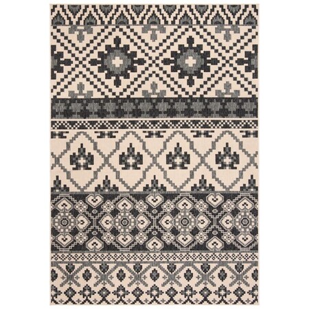 Safavieh 2 ft. x 3 ft. 7 in. Veranda Power Loomed Accent Area Rug Beige & Grey VER097-3413-2